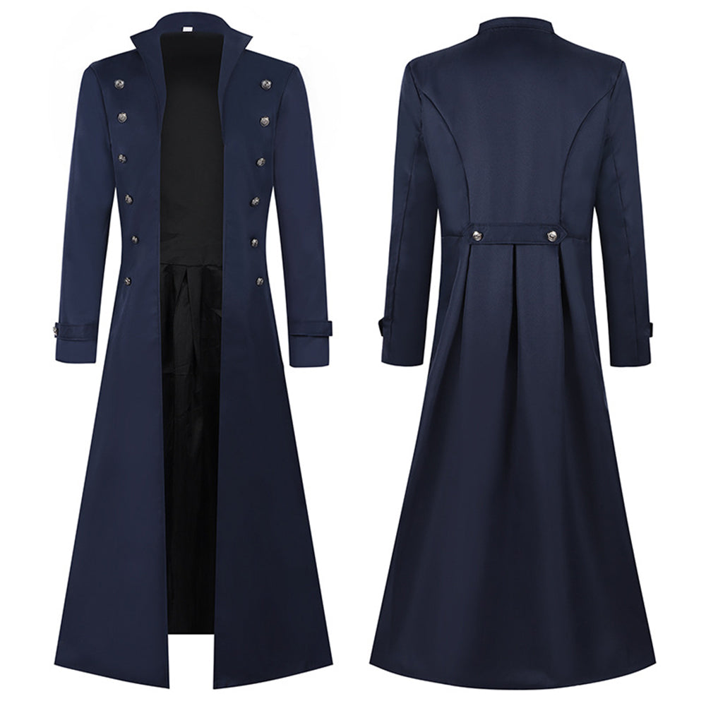 中世スチームパンクレトロゴシック衣装コート トレンチコート ヴィクトリア朝制服