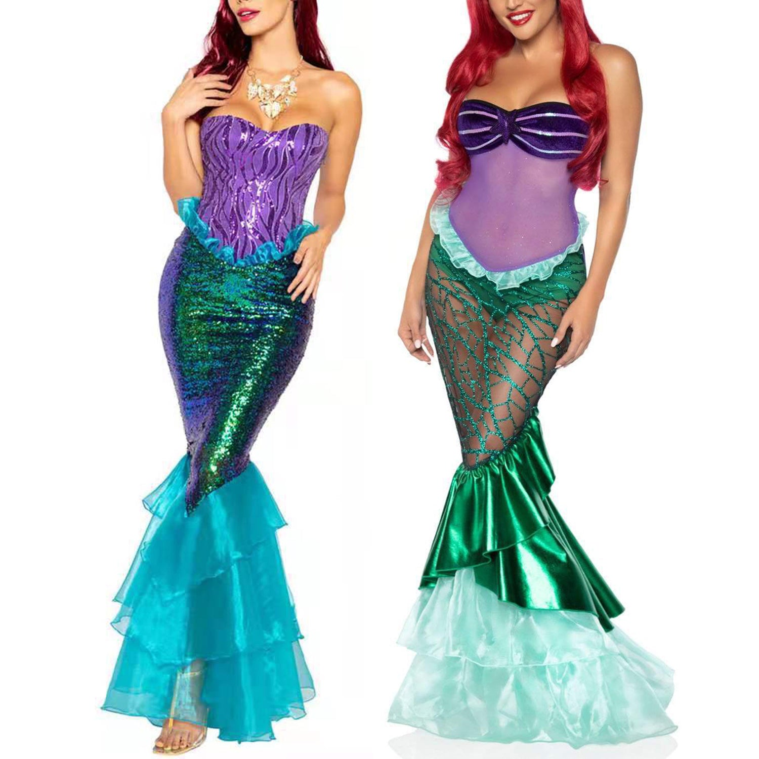 誘惑的な人魚姫のおとぎ話の衣装 ハロウィン衣装