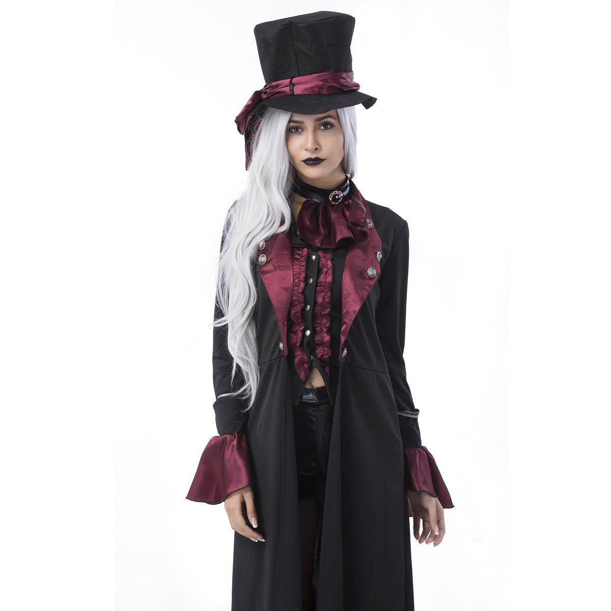 情熱的なヴァンパイア 魔女の女王 ロングドレス パーティー制服 DS コスチューム