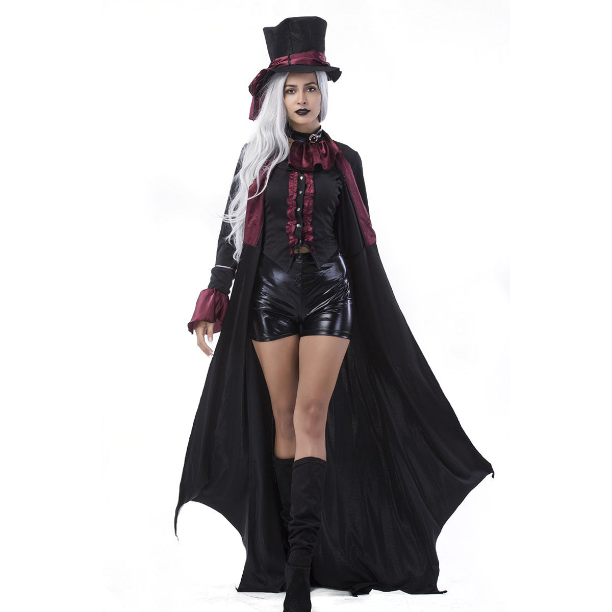 情熱的なヴァンパイア 魔女の女王 ロングドレス パーティー制服 DS コスチューム