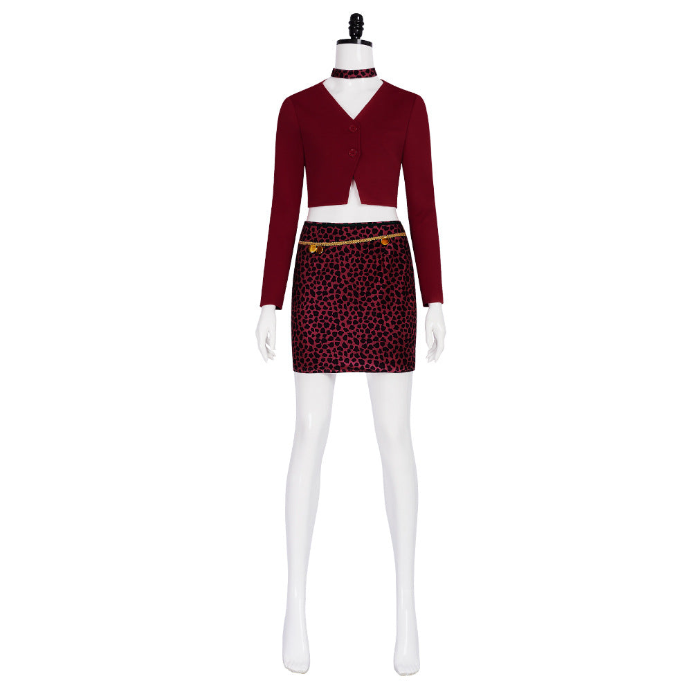 Silent Hill Cosplay Nurse Maria Costume Red Top Skirt