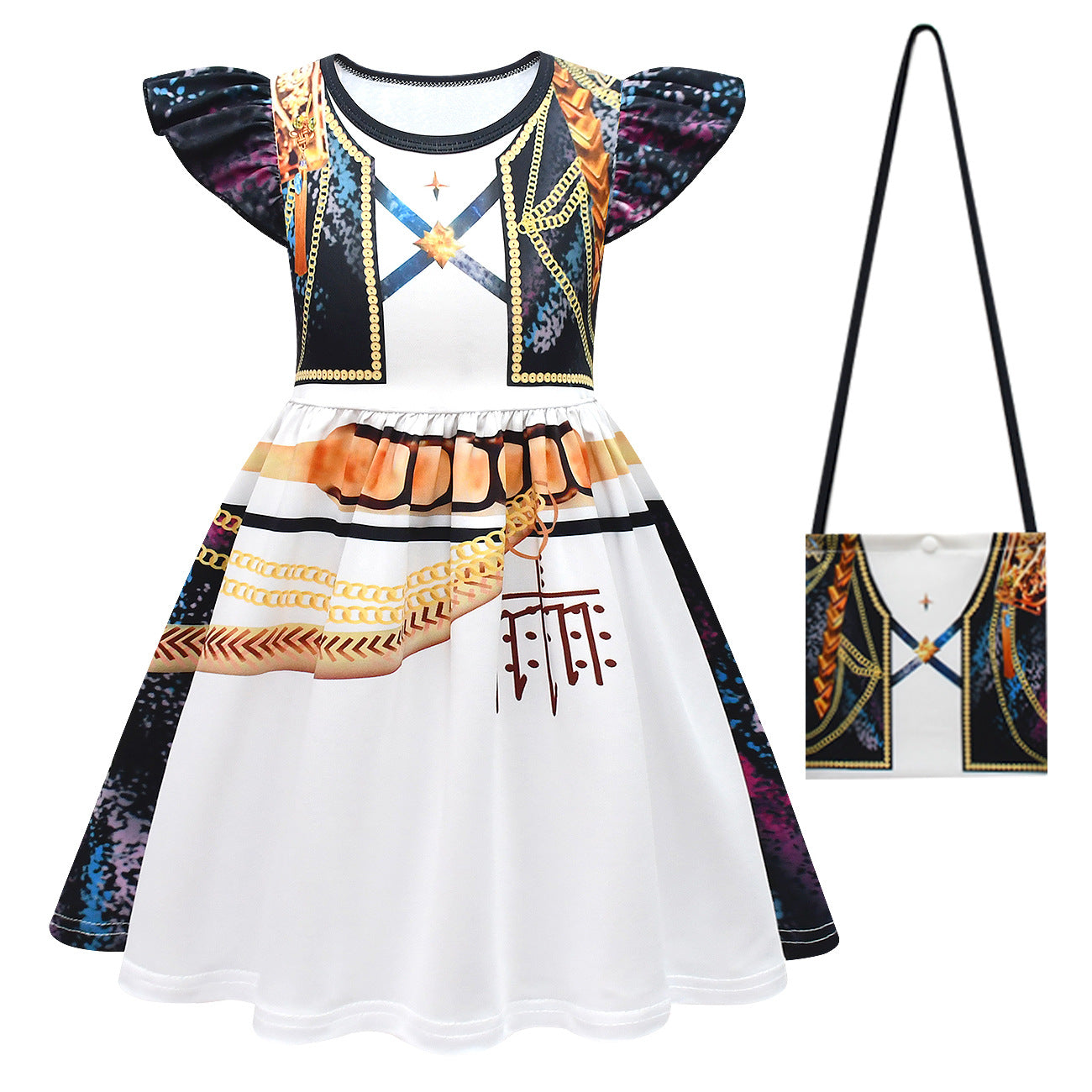 K-pop Demon Hunters RUMI MIRA ZOEY Costume Dress Full Set Kids Girls