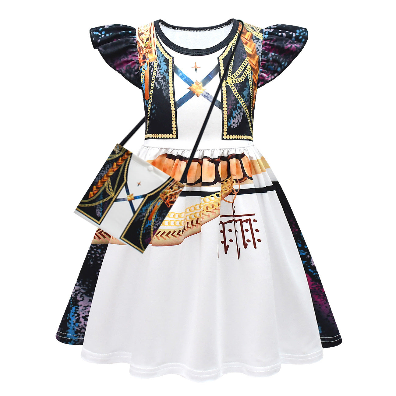 K-pop Demon Hunters RUMI MIRA ZOEY Costume Dress Full Set Kids Girls