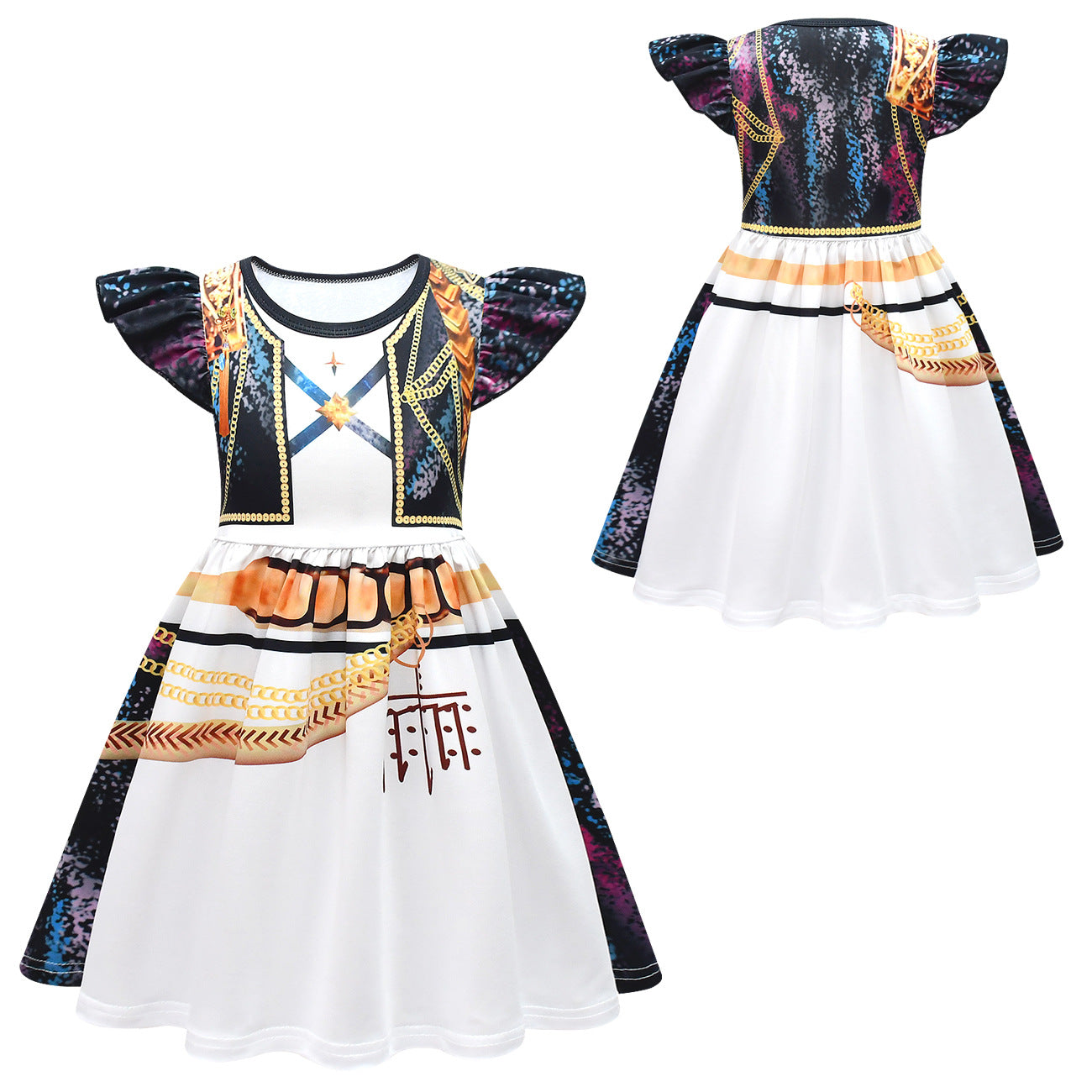 K-pop Demon Hunters RUMI MIRA ZOEY Costume Dress Full Set Kids Girls