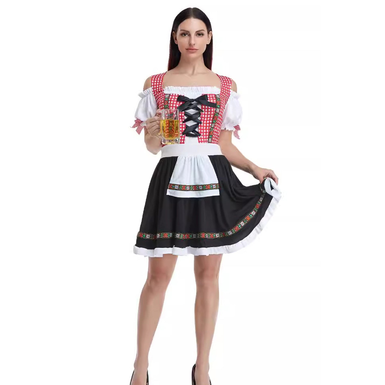 ビールガール ビールカッティー 女性用オクトーバーフェスト衣装