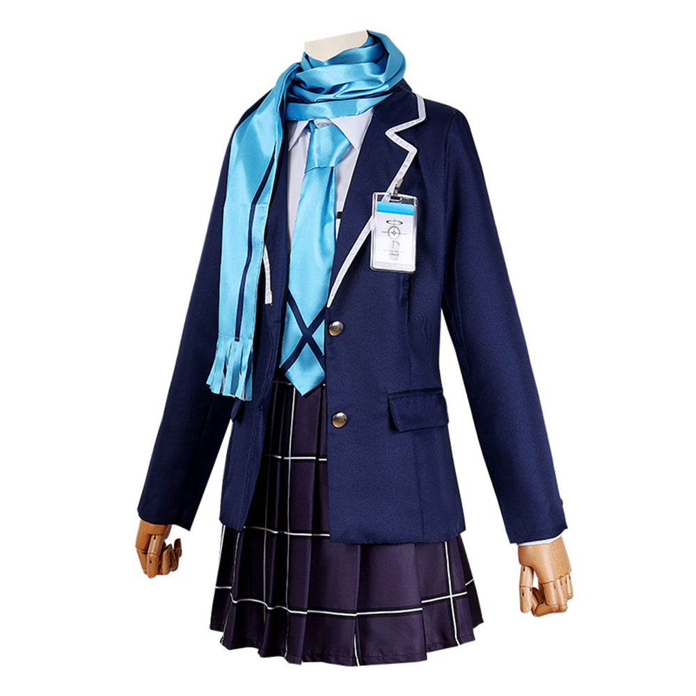 ブルーアーカイブ 砂狼白子 制服 カーニバルスーツ コスプレ衣装