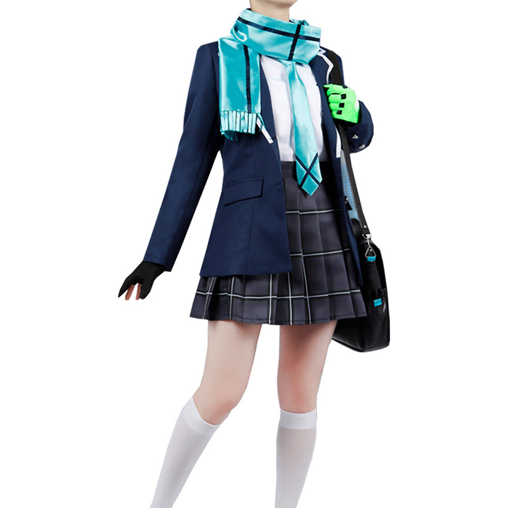 ブルーアーカイブ 砂狼白子 制服 カーニバルスーツ コスプレ衣装
